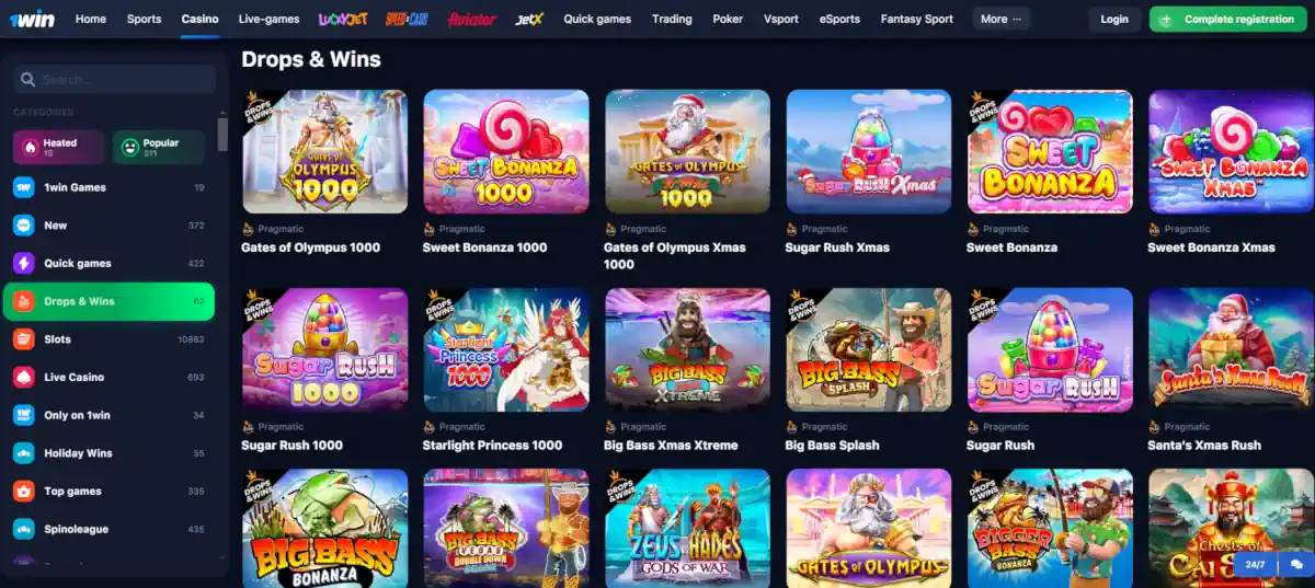 1Win Site – Providers and Games